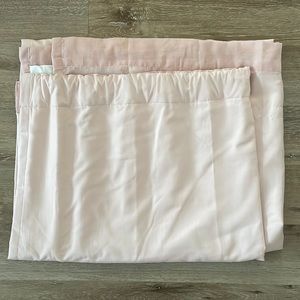 Threshold Light Pink Blackout Curtains - 84”